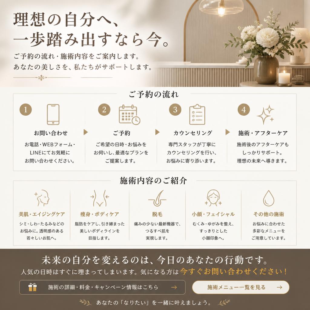 今すぐ予約！あなたのデトックス旅を始めよう