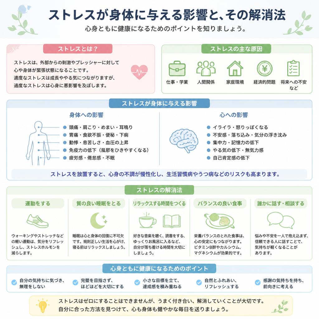 ストレス解消とその効果
