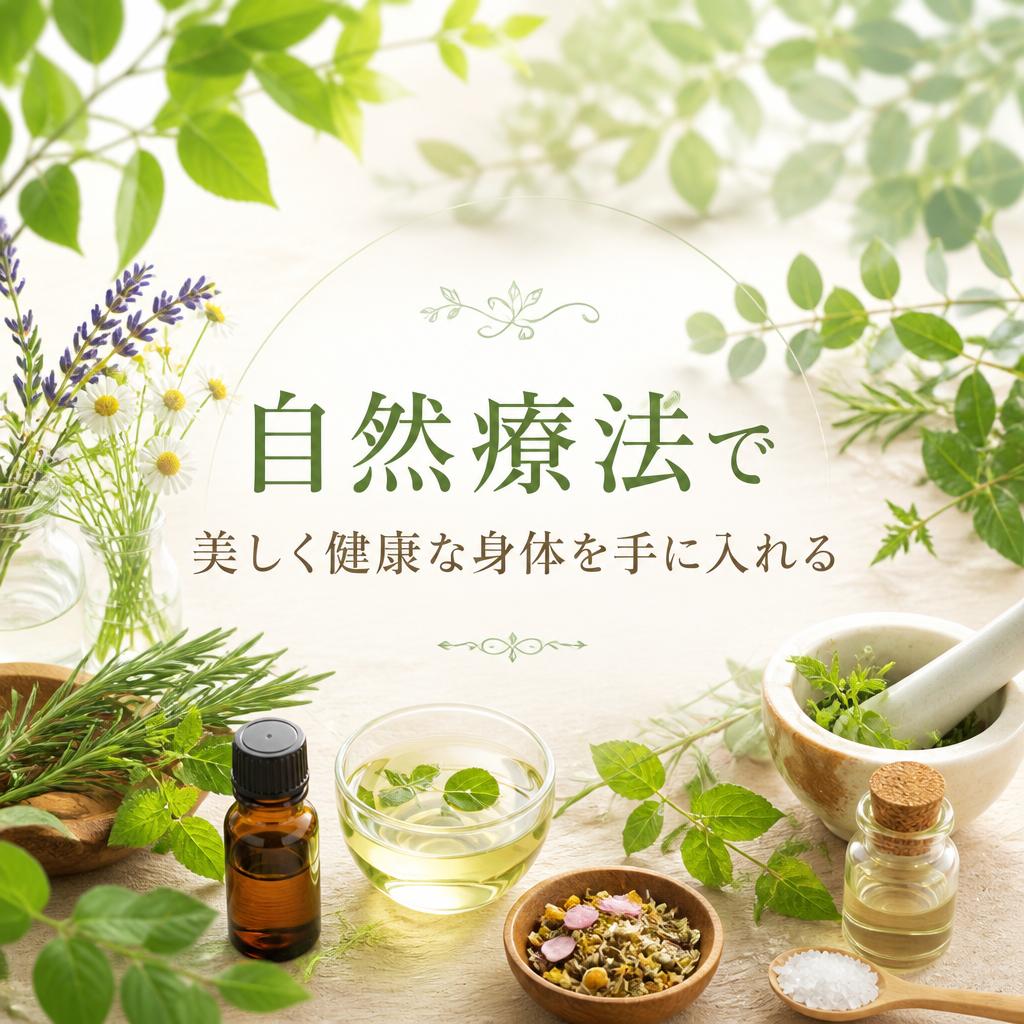 自然療法で美しく健康な身体を手に入れる