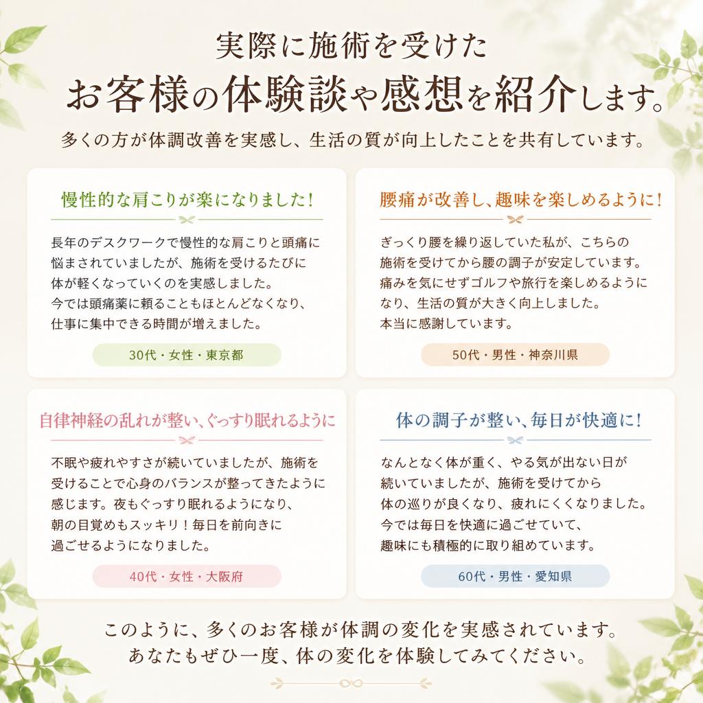 お客様の声