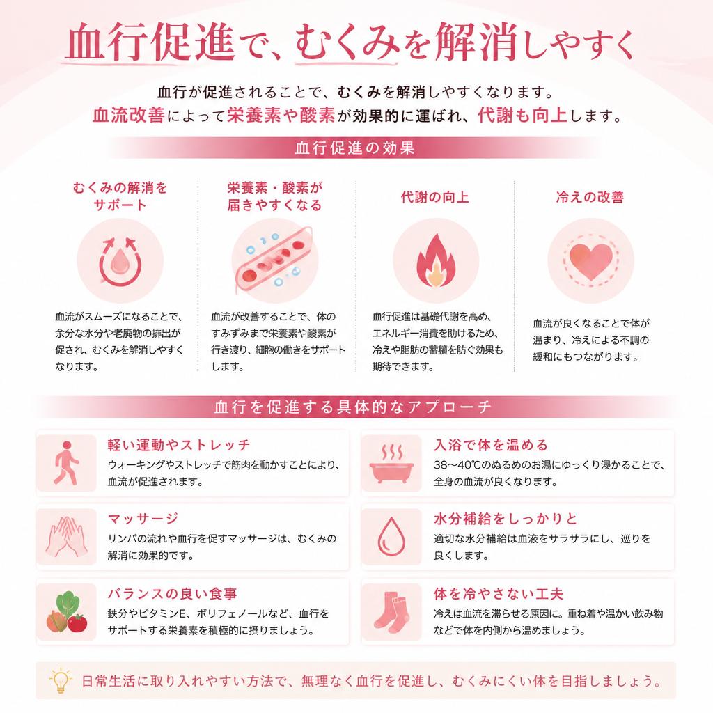 血行促進の重要性