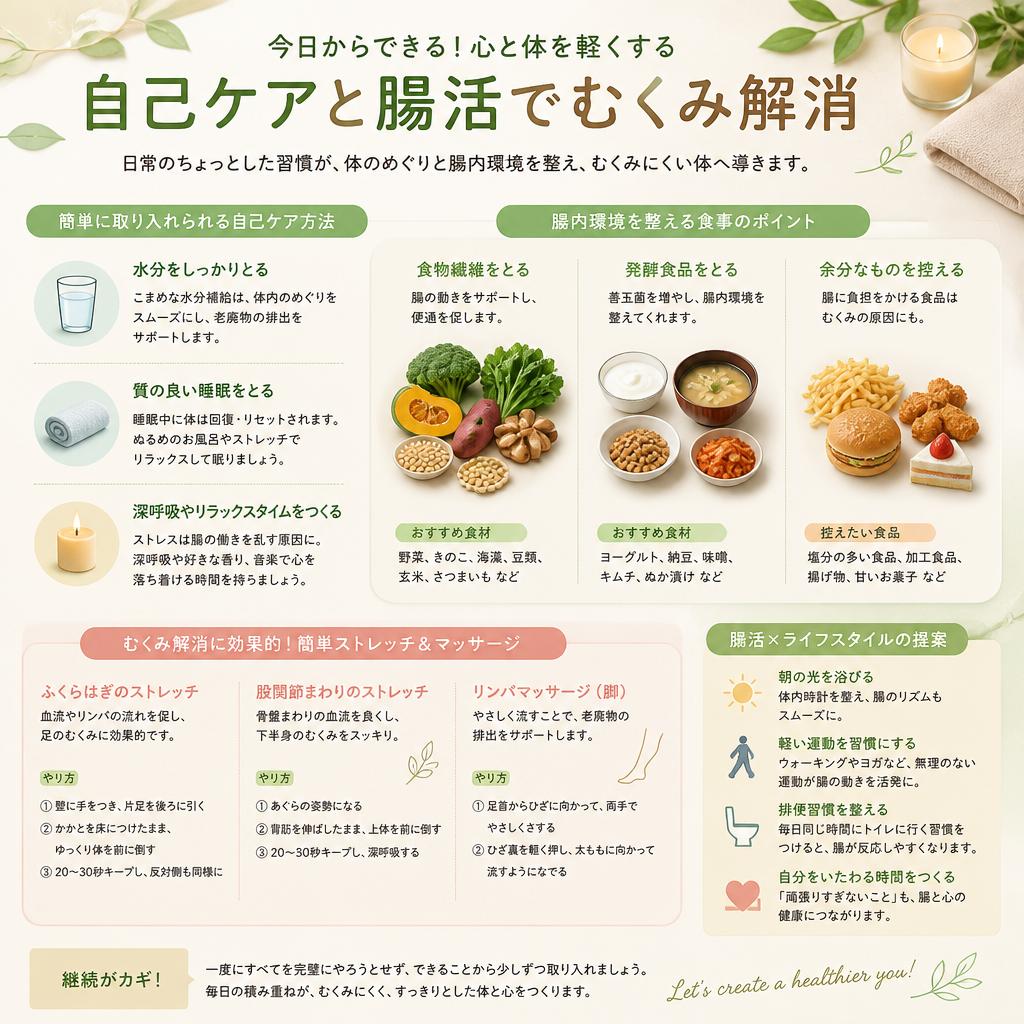 自宅でできるセルフケア