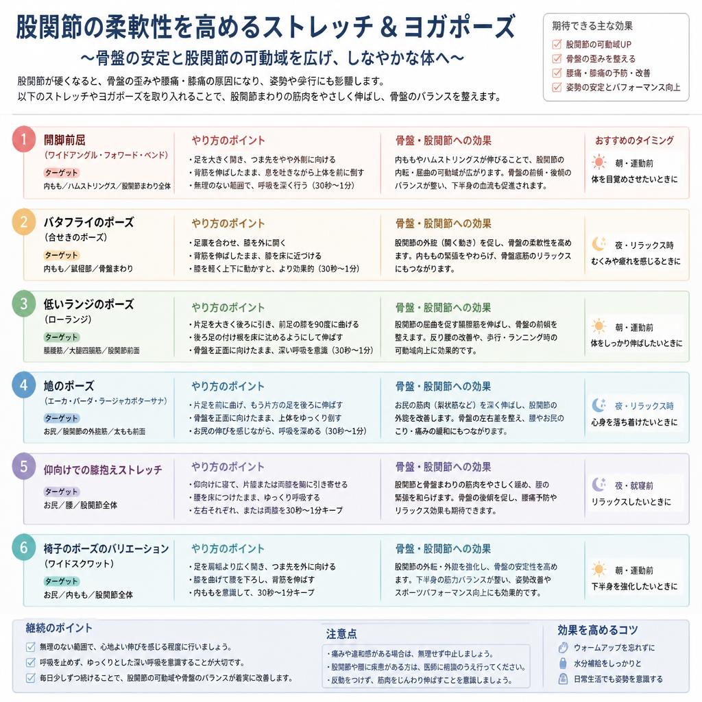 3. ストレッチとヨガの効果