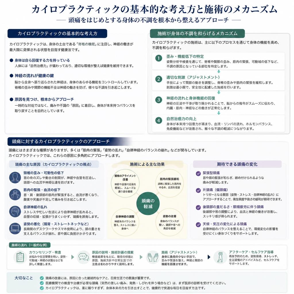 カイロプラクティックの基本と効果