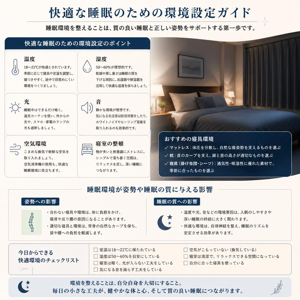 5. 良い睡眠環境の条件