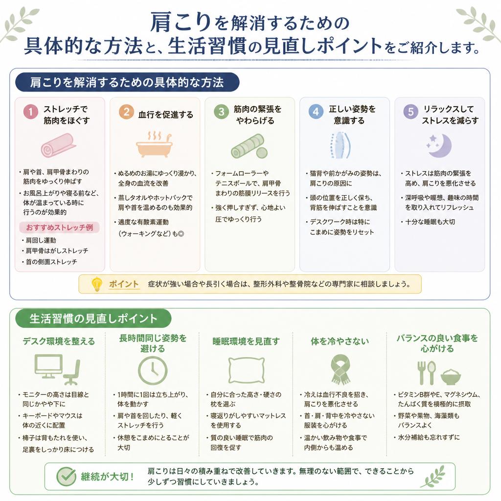 肩こり解消法