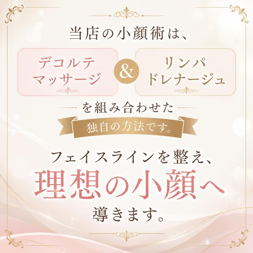 小顔術の秘密