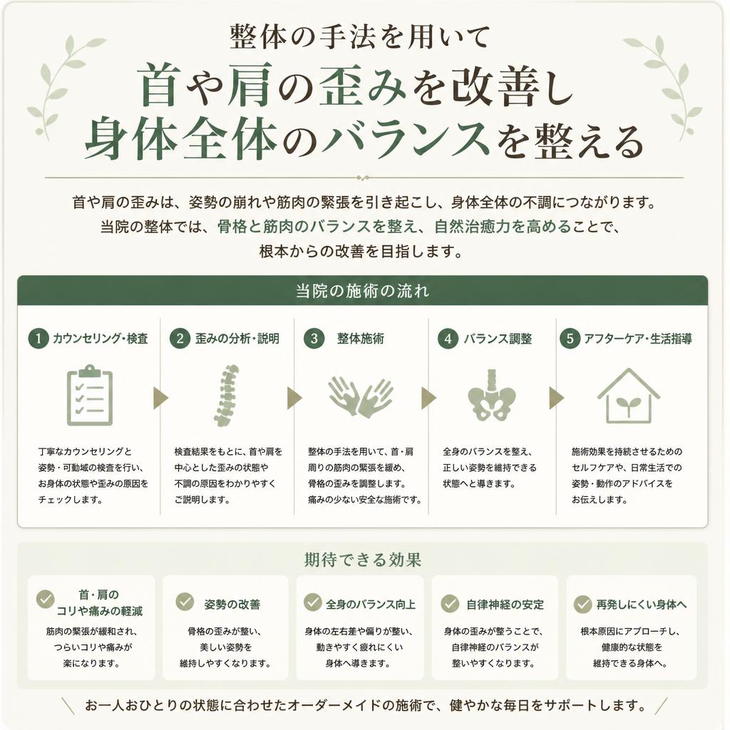 整体で整える身体のバランス