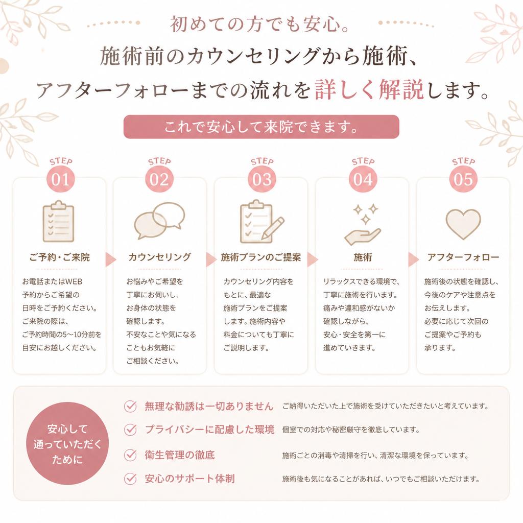 施術の流れ