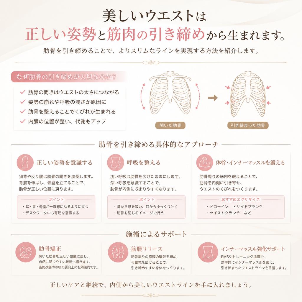美しいウエストの秘訣