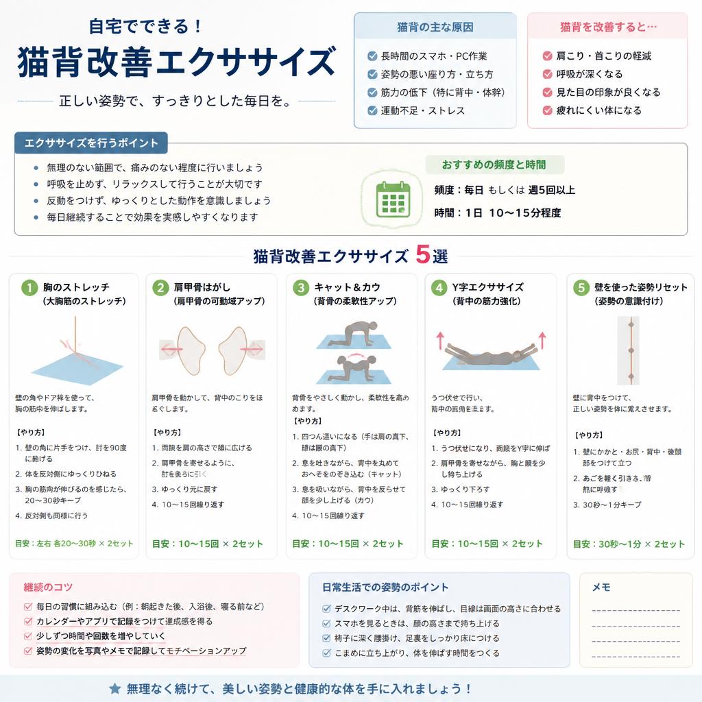 日常でできる姿勢改善ストレッチ